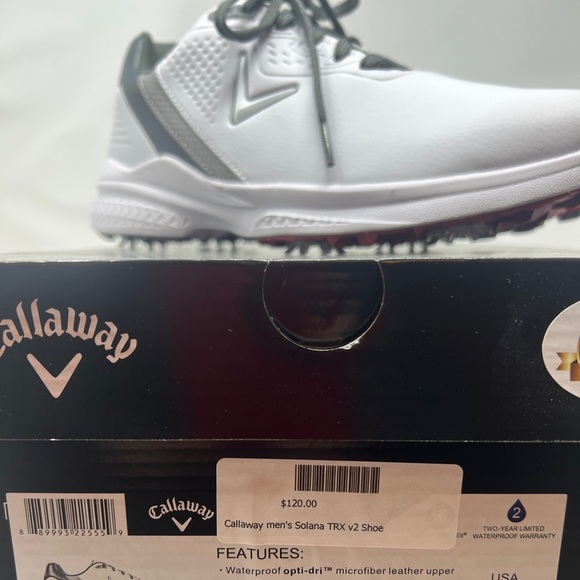NIB Men’s Solana TRX V2 Golf Shoes - Picture 2 of 5